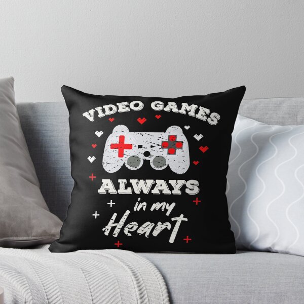 Item preview, Video Games Always In My Heart Gamer Funny Video Gamer Gift  designed and sold by FunSilly.