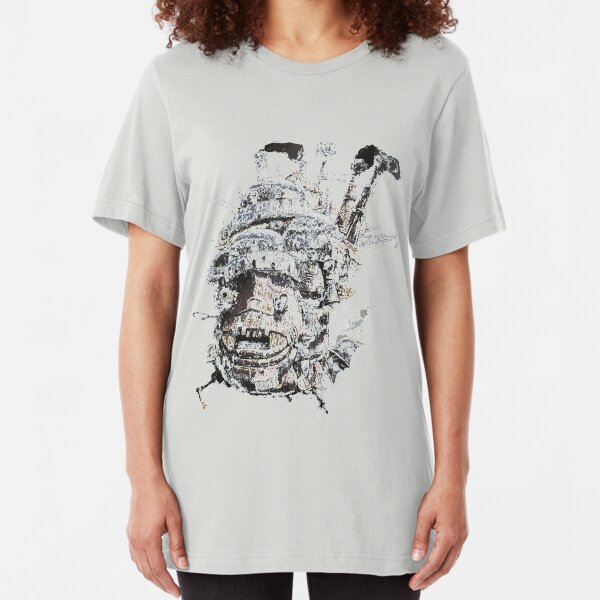 Howl's moving castle Slim Fit T-Shirt