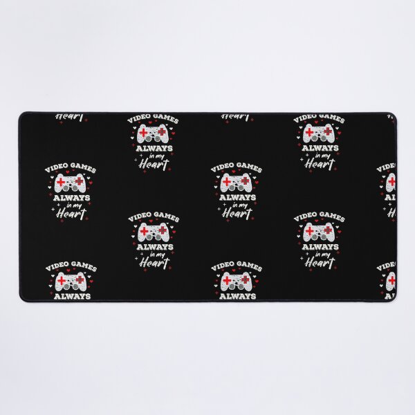Item preview, Video Games Always In My Heart Gamer Funny Video Gamer Gift designed and sold by FunSilly.