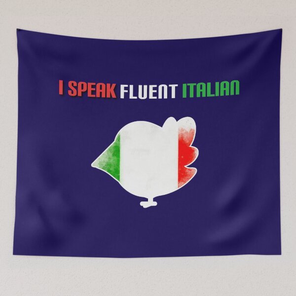 Item preview, I speak fluent italian. designed and sold by Umiska.