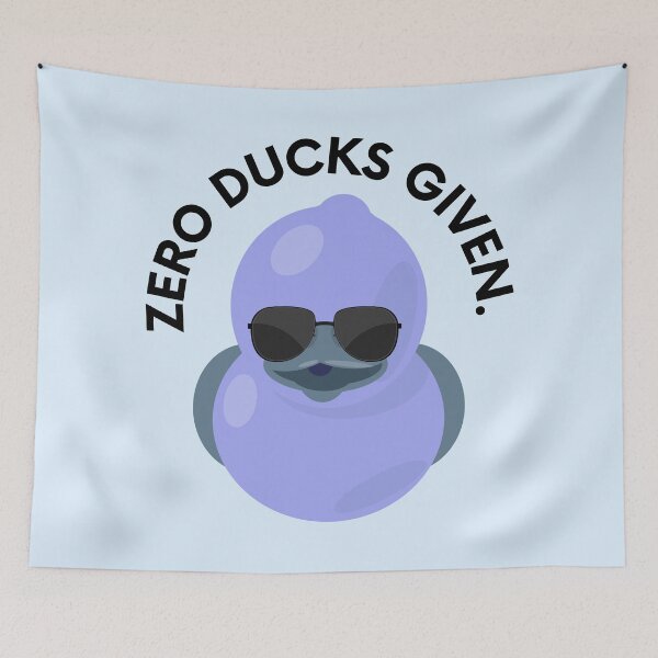 Item preview, Zero Ducks Given - Funny Quote for Abnormal People designed and sold by alchemytree.