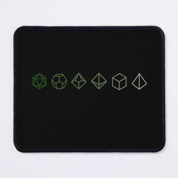Item preview, Dungeons and Dragons Dice Green Fade designed and sold by LucAndLil.