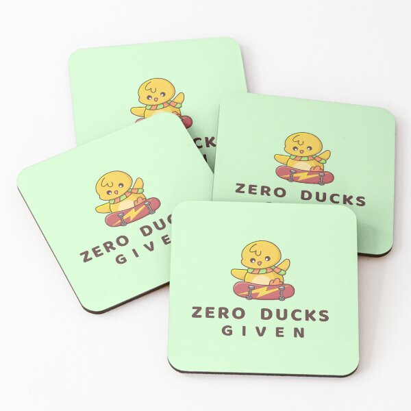 Item preview, Zero Ducks Given - Funny Quote for Abnormal People designed and sold by alchemytree.