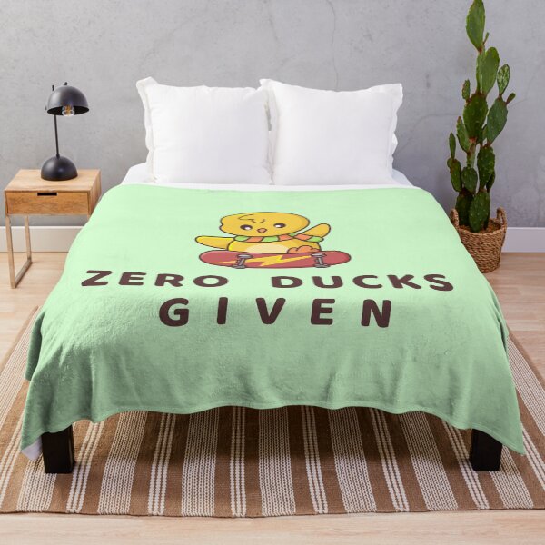 Item preview, Zero Ducks Given - Funny Quote for Abnormal People designed and sold by alchemytree.