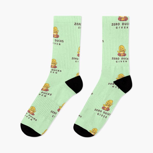 Item preview, Zero Ducks Given - Funny Quote for Abnormal People designed and sold by alchemytree.