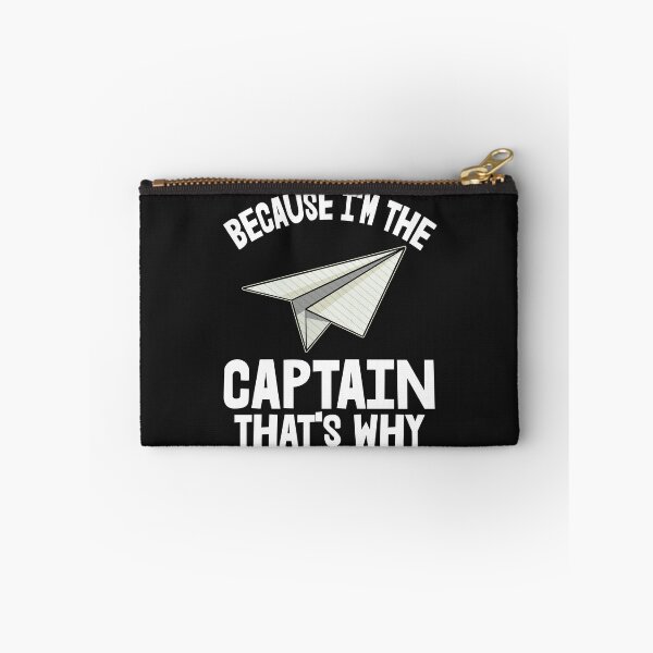 Item preview, Because I'm The Captain Paper Plane designed and sold by Bendthetrend.