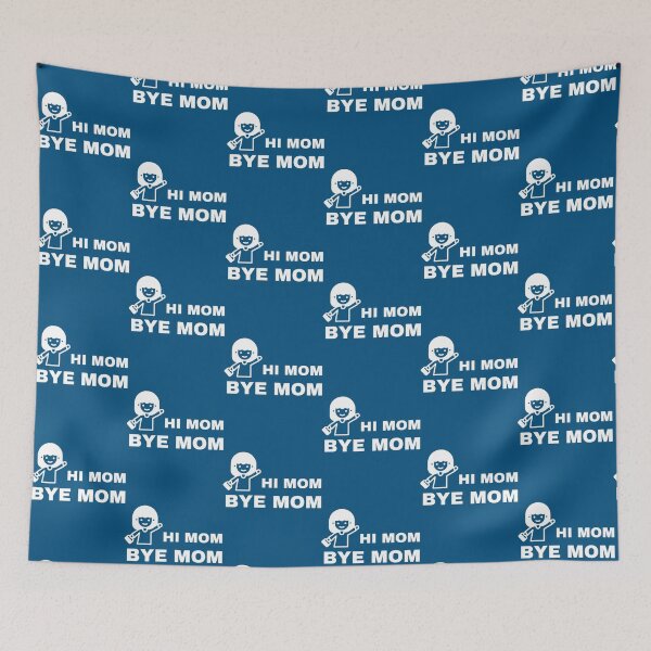 Item preview, HI MOM BYE MOM        designed and sold by MammClothingg.