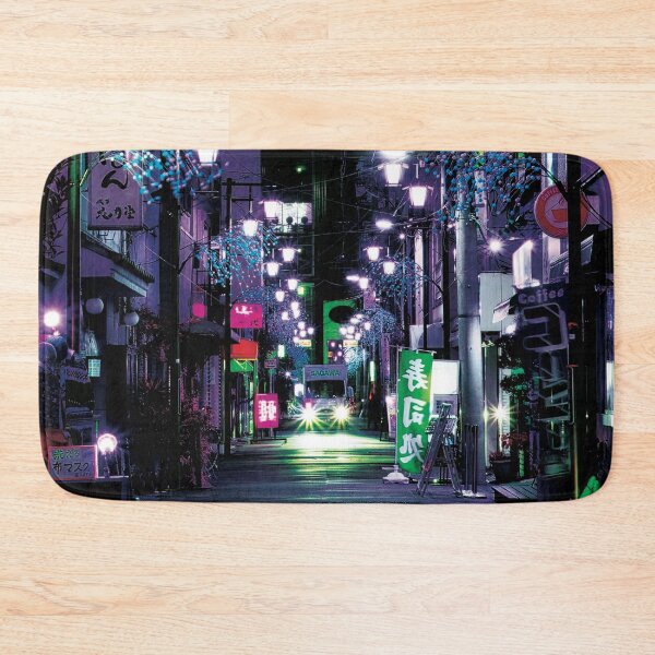 Item preview, Neon Purple Tokyo Street In Night Lamps designed and sold by SammyyCruse.