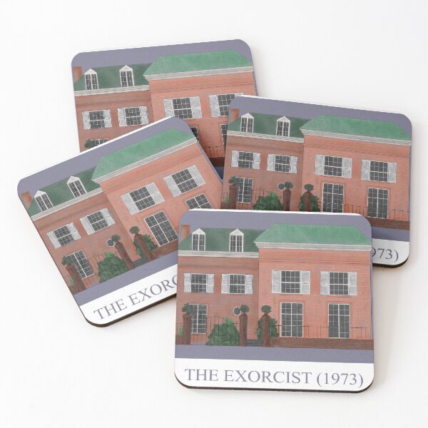 Item preview, The Exorcist MacNeil House Poster designed and sold by jamesehenderson.