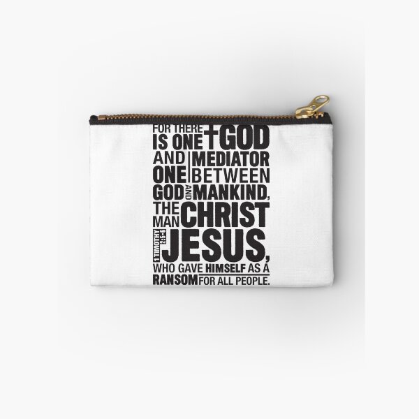 Item preview, 1 Timothy 2:5-6 The Man Christ Jesus designed and sold by plushism.