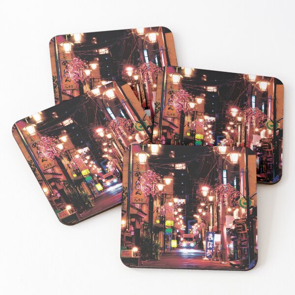 Item preview, Tokyo Street In Night Lamps designed and sold by SammyyCruse.