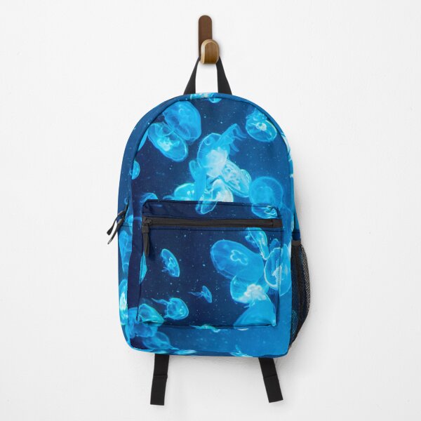 Item preview, Jellyfish with blue neon glow light effect designed and sold by Yulia mozes.