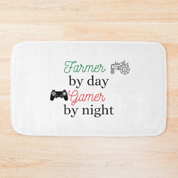 Item preview, Farmer by day Gamer by night designed and sold by gabiworld.