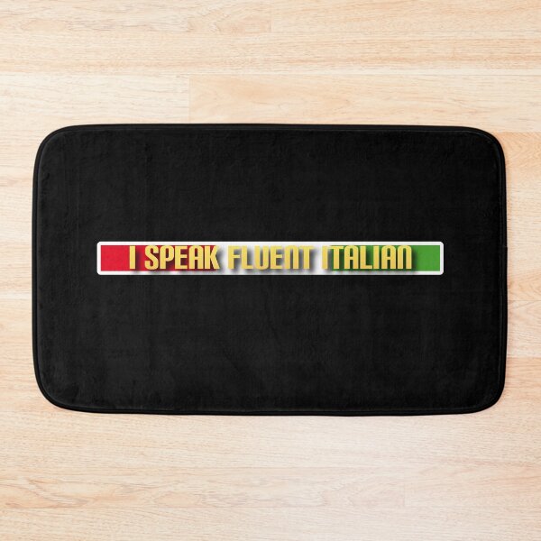 Item preview, I speak fluent italian. designed and sold by Umiska.