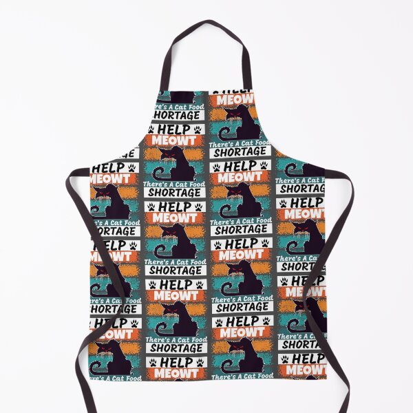 Item preview, Funny Cat Lover Cat Food Shortage Angry Cat Help Meowt designed and sold by CharJens.