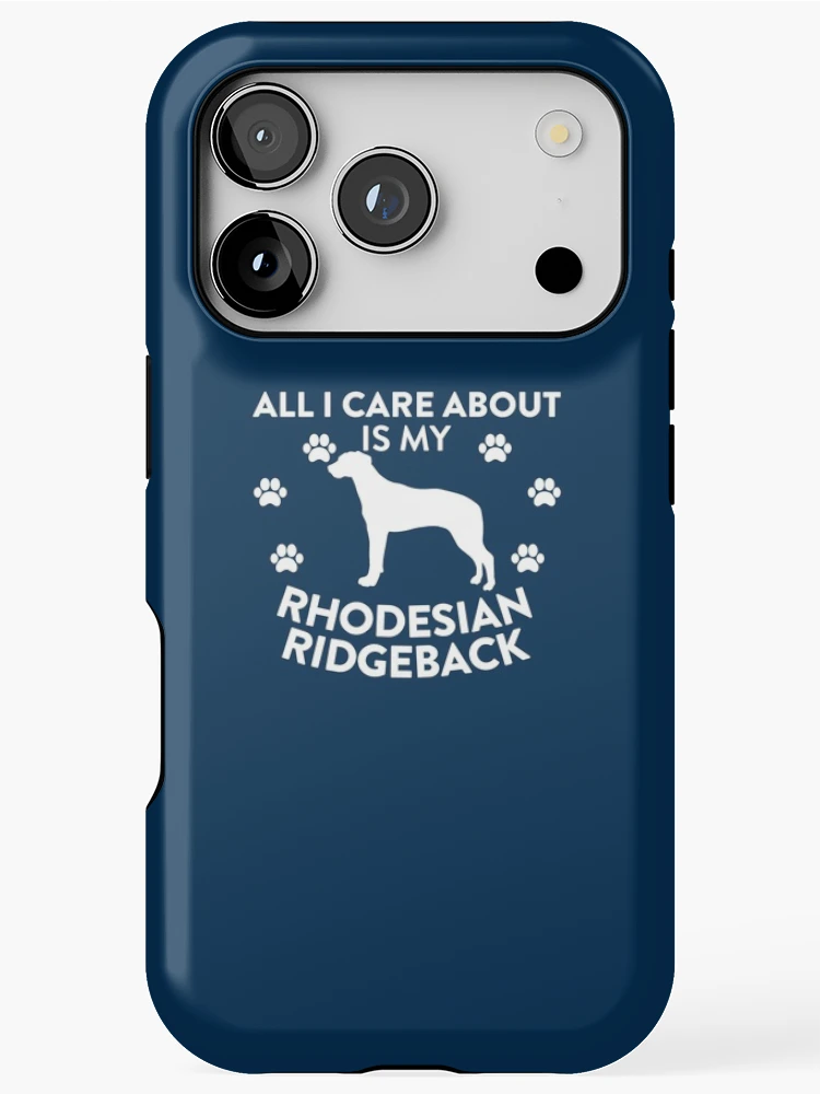 Thumbnail 1 of 4, iPhone Case, My Rhodesian Ridgeback designed and sold by AlwaysAwesome.
