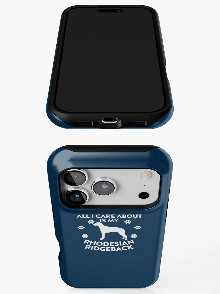Thumbnail 3 of 4, iPhone Case, My Rhodesian Ridgeback designed and sold by AlwaysAwesome.