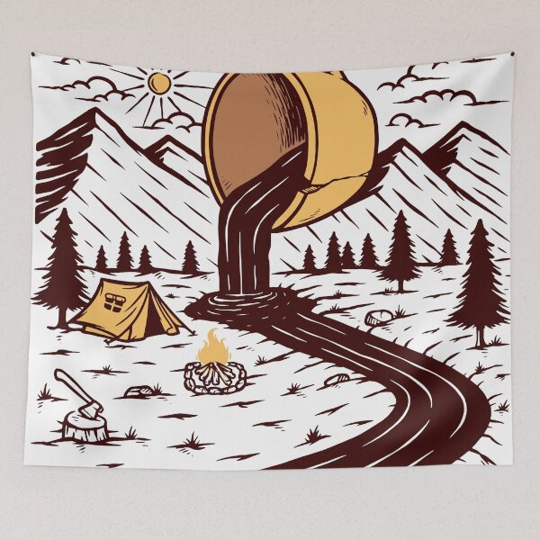 Item preview, Coffee River in Nature designed and sold by Ala Muk.