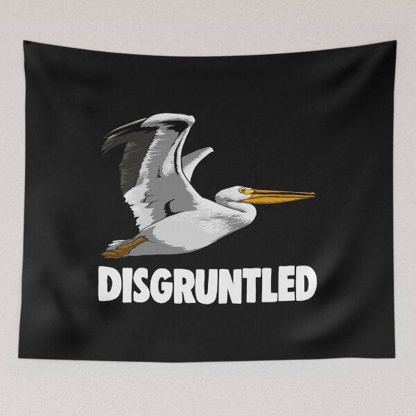 Item preview, Disgruntled Pelicans designed and sold by Bendthetrend.
