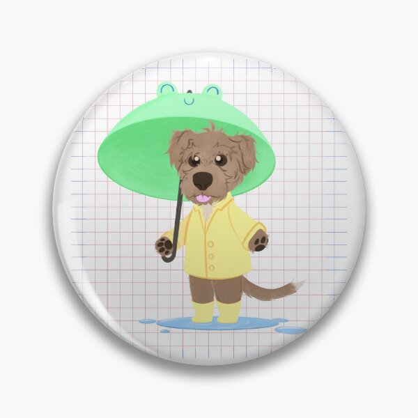 Item preview, Rain Boots Pup designed and sold by IamtheMint.