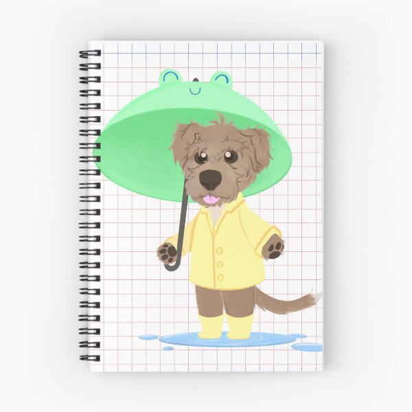 Item preview, Rain Boots Pup designed and sold by IamtheMint.