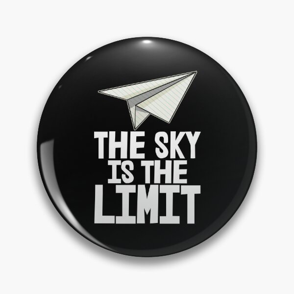 Item preview, The Sky Is The Limit Paper Plane designed and sold by Bendthetrend.