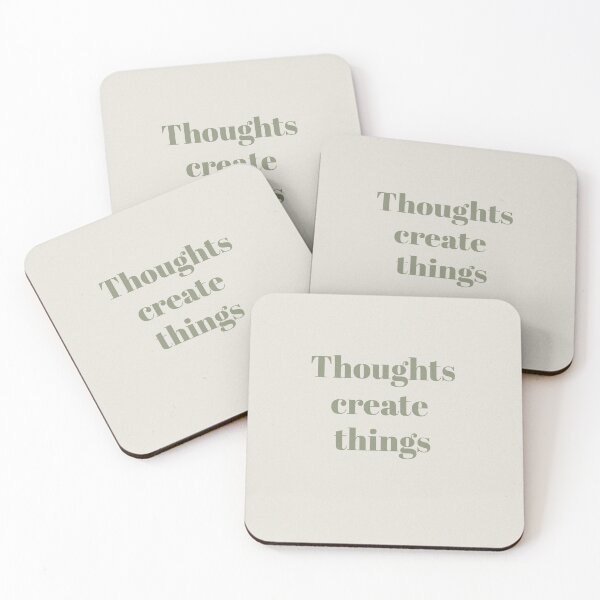 Item preview, Thoughts create things Neville Goddard law of assumption manifestation quote designed and sold by Star Dew.