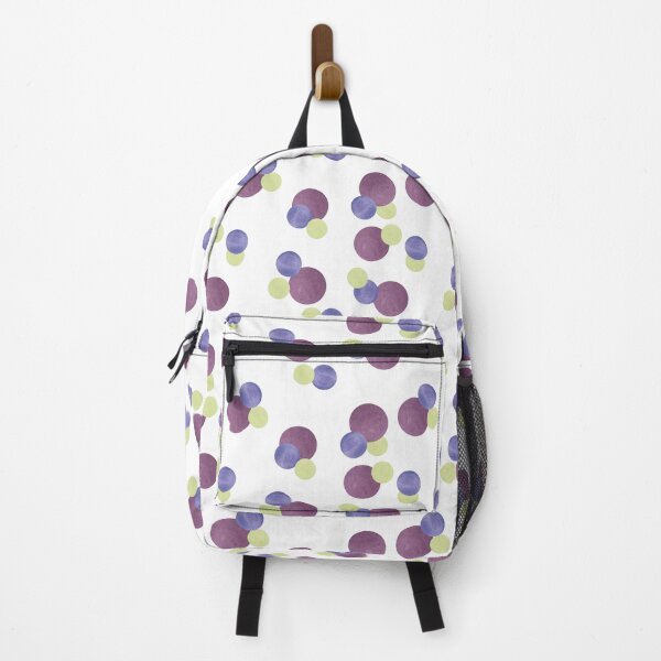 Item preview, Violet And Periwinkle Watercolor Polka Dots designed and sold by HildegunStudio.