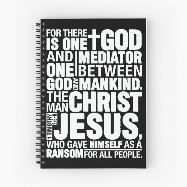 Item preview, 1 Timothy 2:5-6 The Man Christ Jesus designed and sold by plushism.