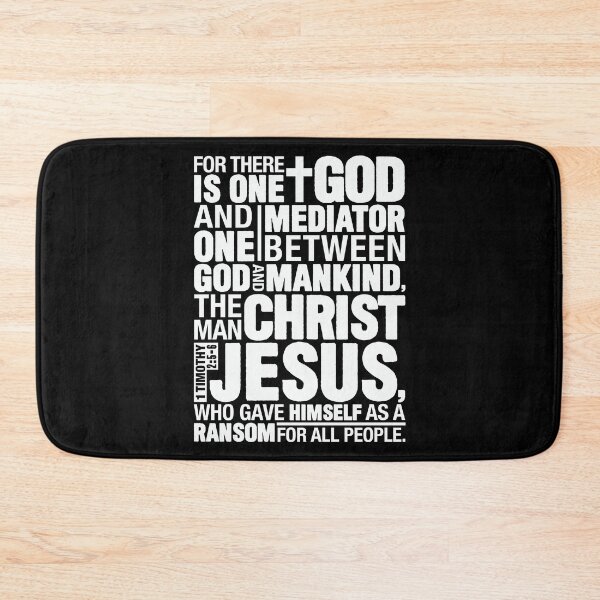 Item preview, 1 Timothy 2:5-6 The Man Christ Jesus designed and sold by plushism.