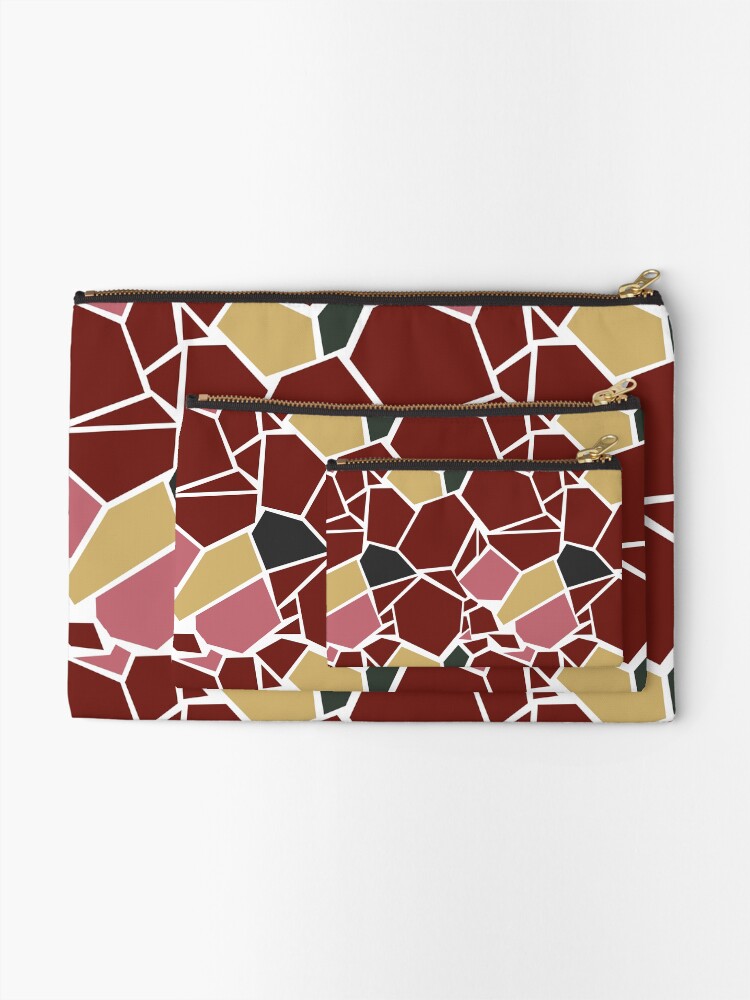 Thumbnail 2 of 4, Zipper Pouch, Pattern Sampa designed and sold by walneytx.