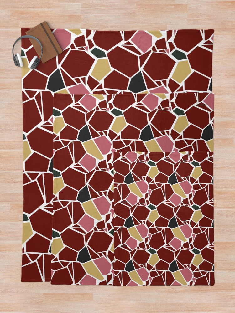 Thumbnail 5 of 6, Throw Blanket, Pattern Sampa designed and sold by walneytx.