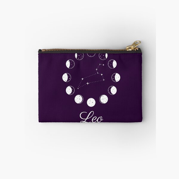 Item preview, constellation zodiac sign Leo moon phases designed and sold by astroful.