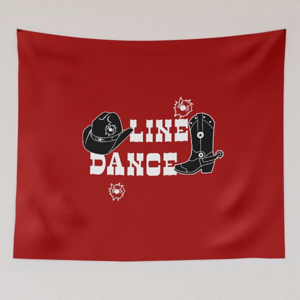 Artikelvorschau, Western Dancing - Line dance - Dance Logo T-Shirt entworfen und verkauft von Dubbra.