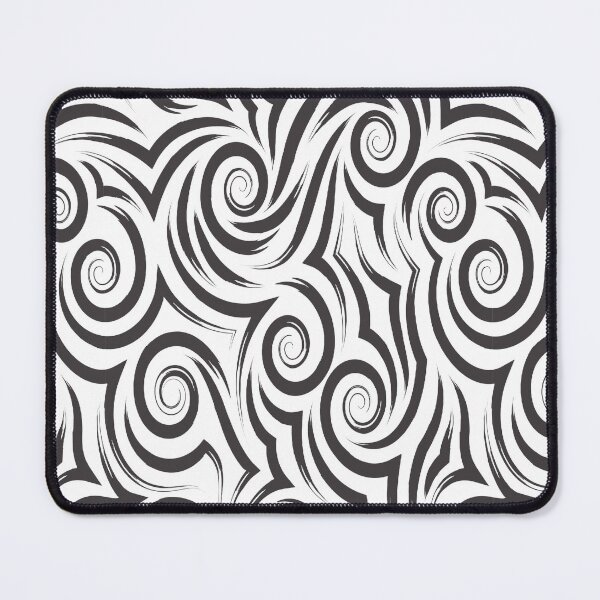 Item preview, Black Swirly Floral Pattern - Black Swirly Pattern designed and sold by Avani01.