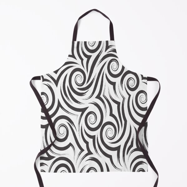 Item preview, Black Swirly Floral Pattern - Black Swirly Pattern designed and sold by Avani01.