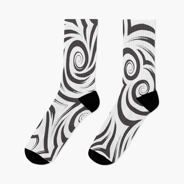 Item preview, Black Swirly Floral Pattern - Black Swirly Pattern designed and sold by Avani01.