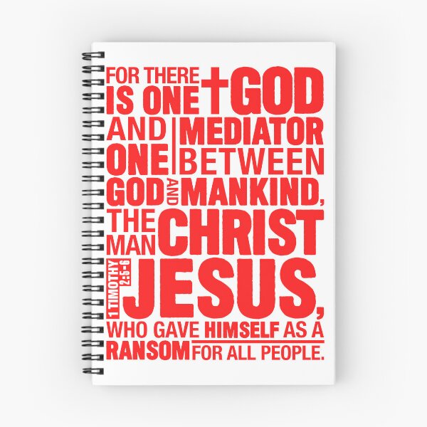 Item preview, 1 Timothy 2:5-6 The Man Christ Jesus designed and sold by plushism.