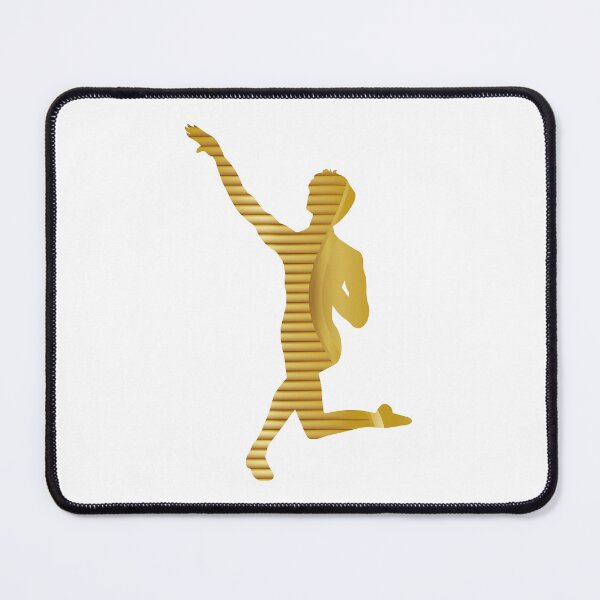 Item preview, Abstract Gold Ballerino designed and sold by Julia2Julia.