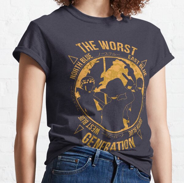 One Piece - The Worst Generation Classic T-Shirt