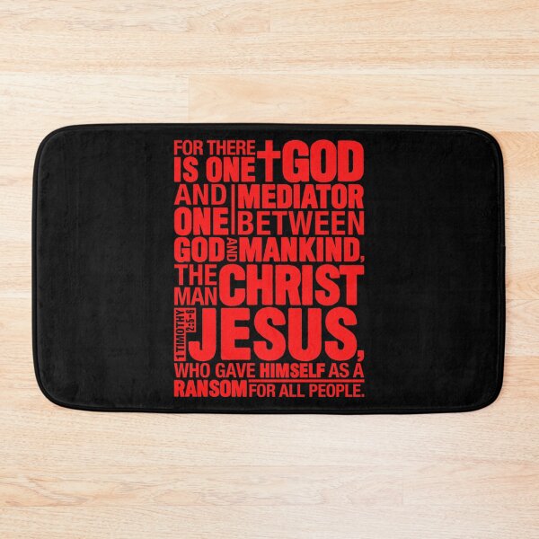 Item preview, 1 Timothy 2:5-6 The Man Christ Jesus designed and sold by plushism.