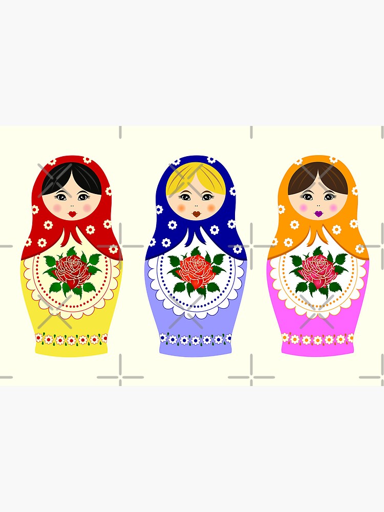 Russian wooden doll set (US2) Russian wooden doll set (US2)