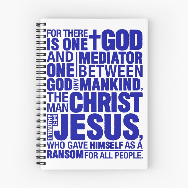 Item preview, 1 Timothy 2:5-6 The Man Christ Jesus designed and sold by plushism.