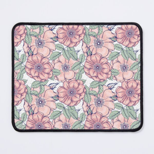 Item preview, Pink and White Abstract Flower Art designed and sold by alchemytree.