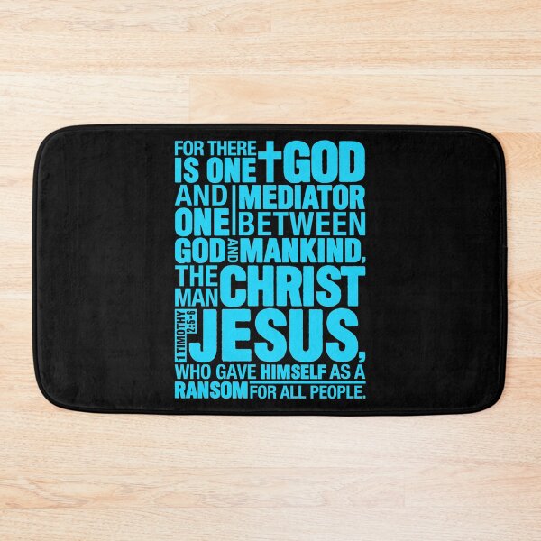 Item preview, 1 Timothy 2:5-6 The Man Christ Jesus designed and sold by plushism.