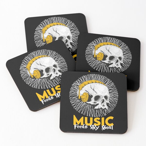 Item preview, Music Feeds My Soul For Music Lovers designed and sold by MqHStore.