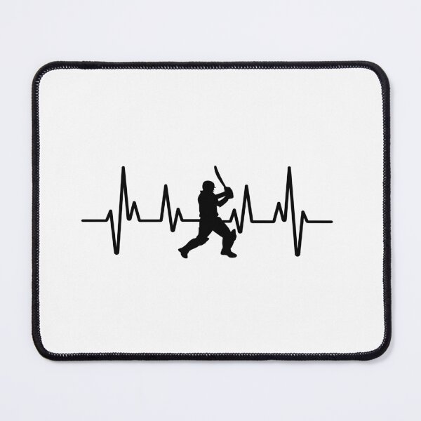 Item preview, Cricket Player, Cricket Heartbeat, Cricket bat Gift Essential designed and sold by Tomsthreadz.