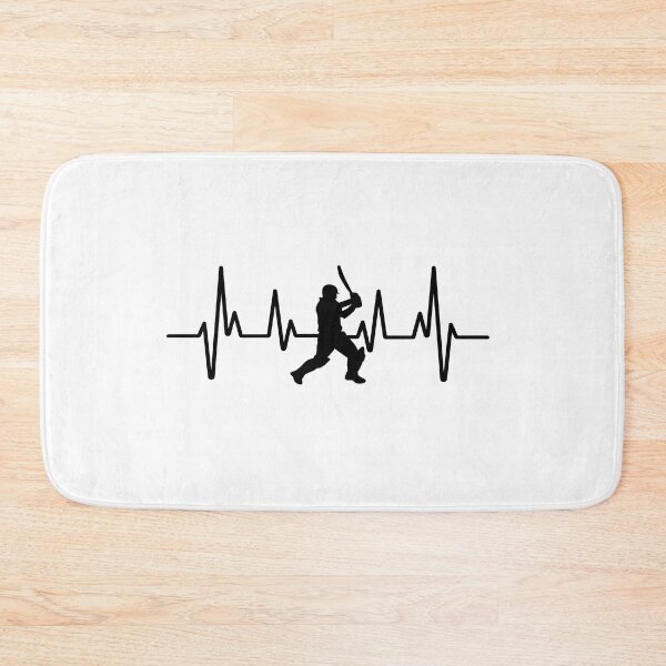 Item preview, Cricket Player, Cricket Heartbeat, Cricket bat Gift Essential designed and sold by Tomsthreadz.