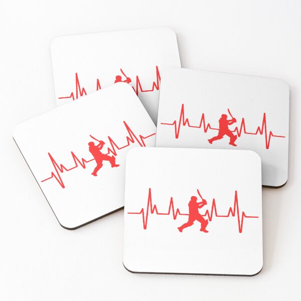 Item preview, Cricket Player, Cricket Heartbeat, Cricket bat Gift Essential designed and sold by Tomsthreadz.