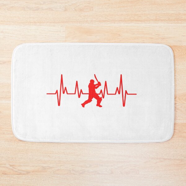 Item preview, Cricket Player, Cricket Heartbeat, Cricket bat Gift Essential designed and sold by Tomsthreadz.